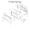 Microwave door