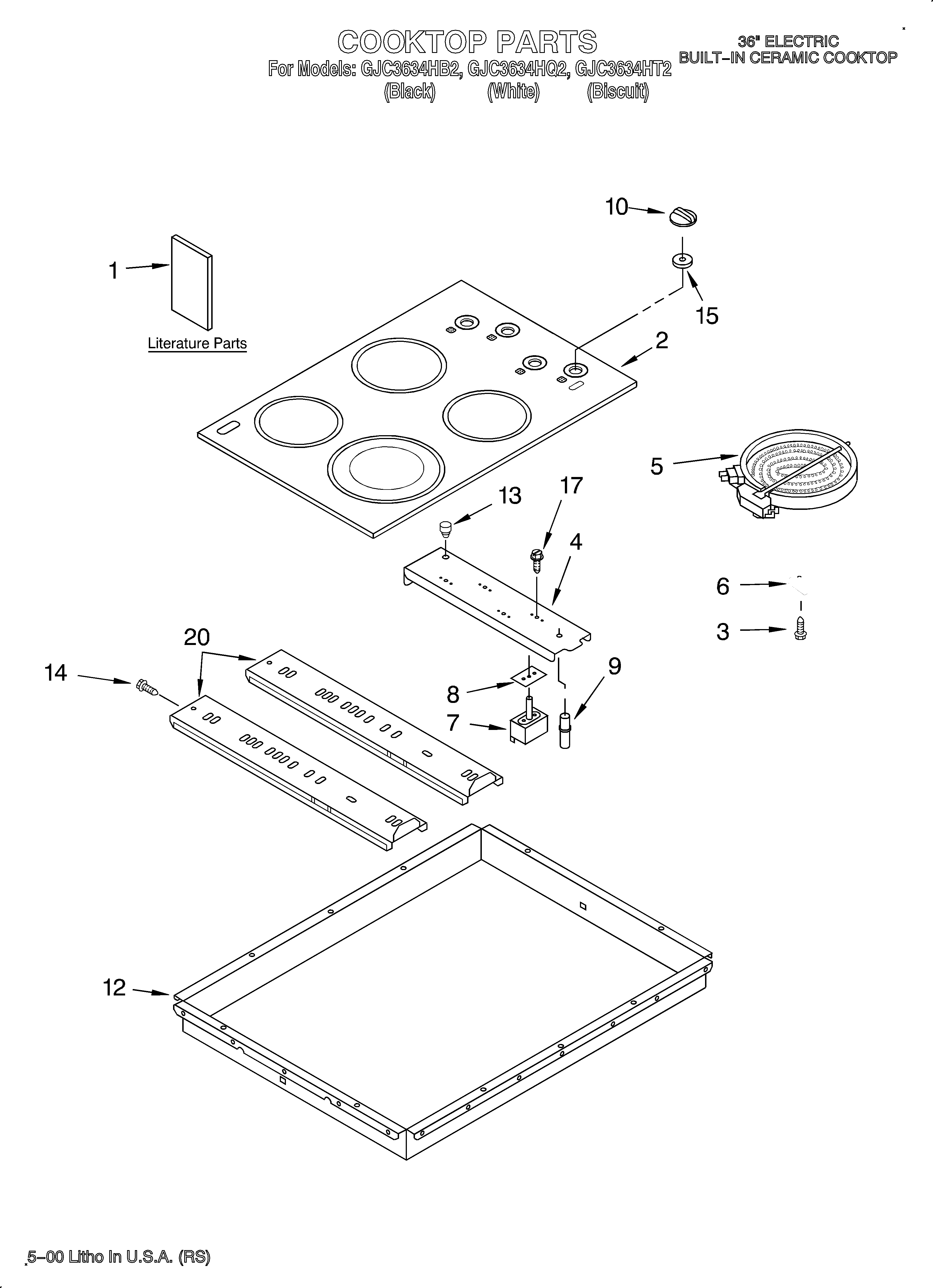 Cooktop/literature