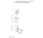 KitchenAid KUCC151EBS1 motor and drive/literature diagram