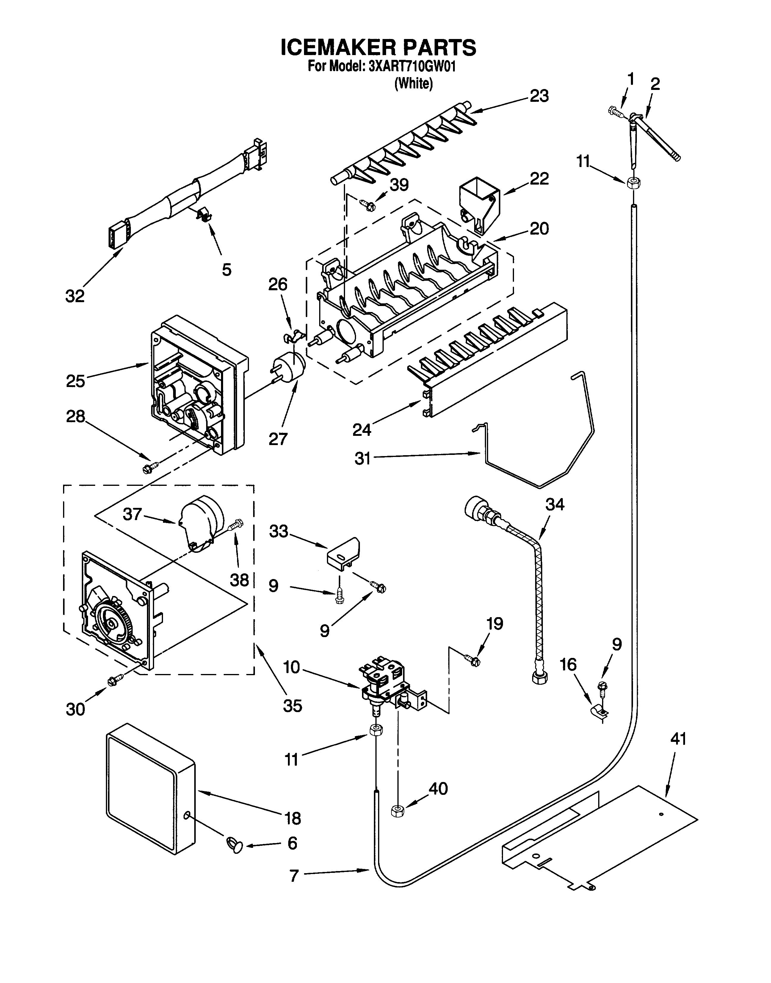 ICEMAKER/OPTIONAL