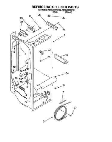 Refrigerator liner