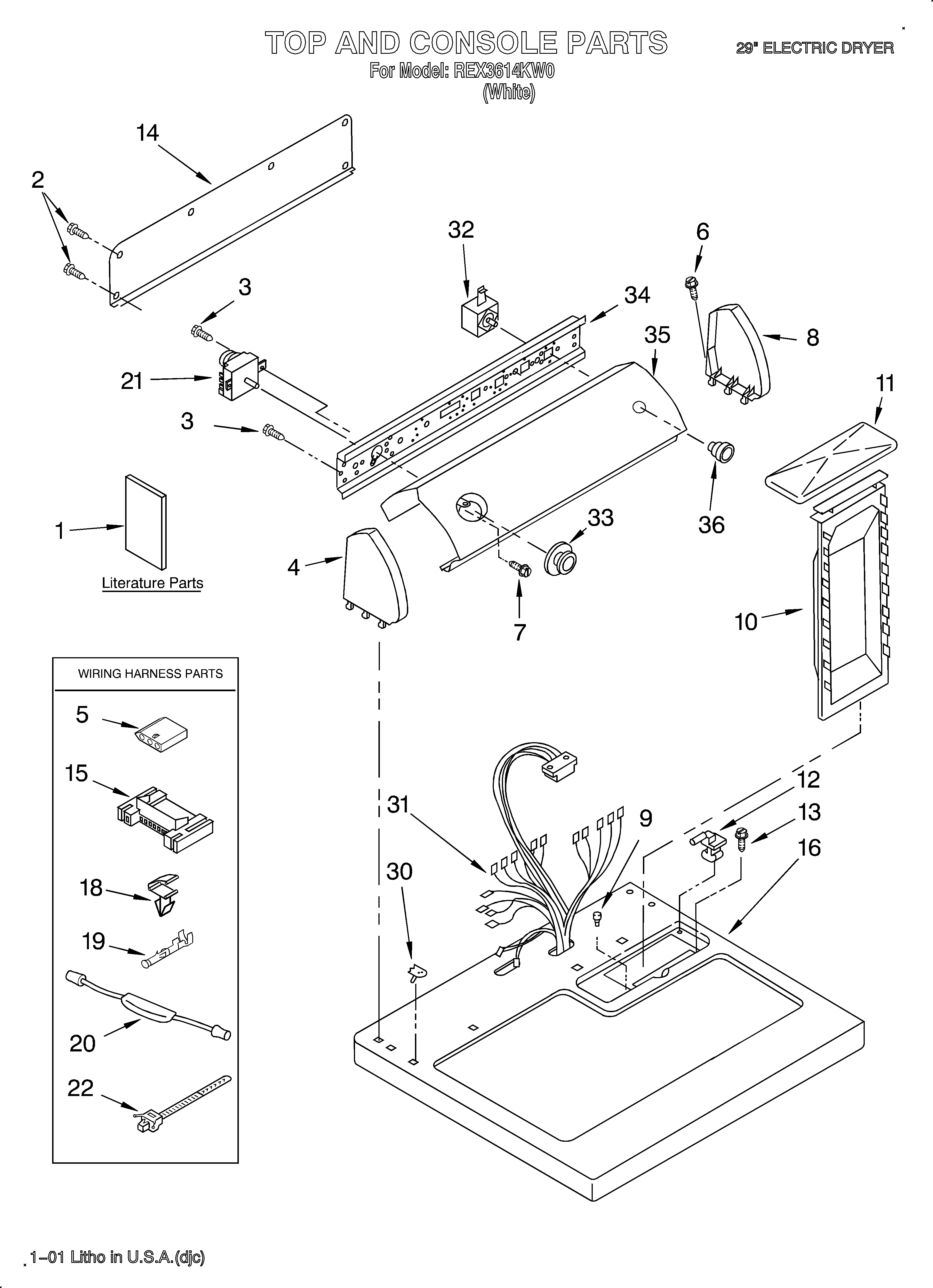 TOP AND CONSOLE/LITERATURE