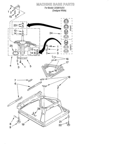 Machine base