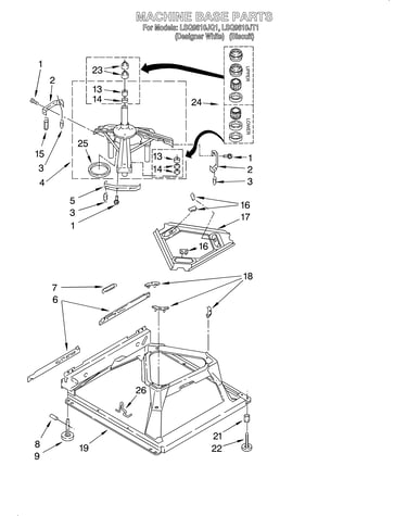Machine base
