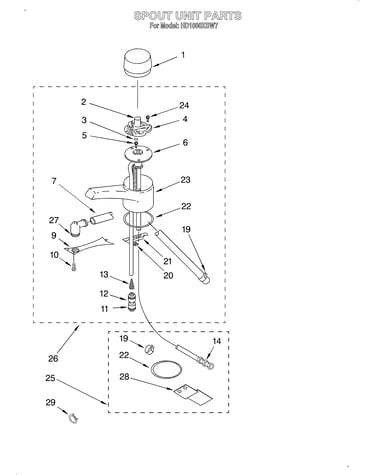 Spout unit