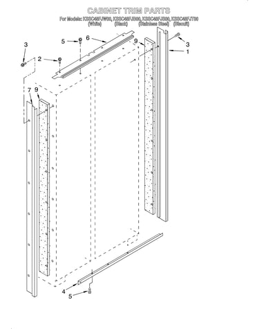Cabinet trim