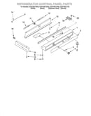 Refrigerator control panel