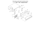 KitchenAid KSSC48FJS00 top grille and unit cover diagram