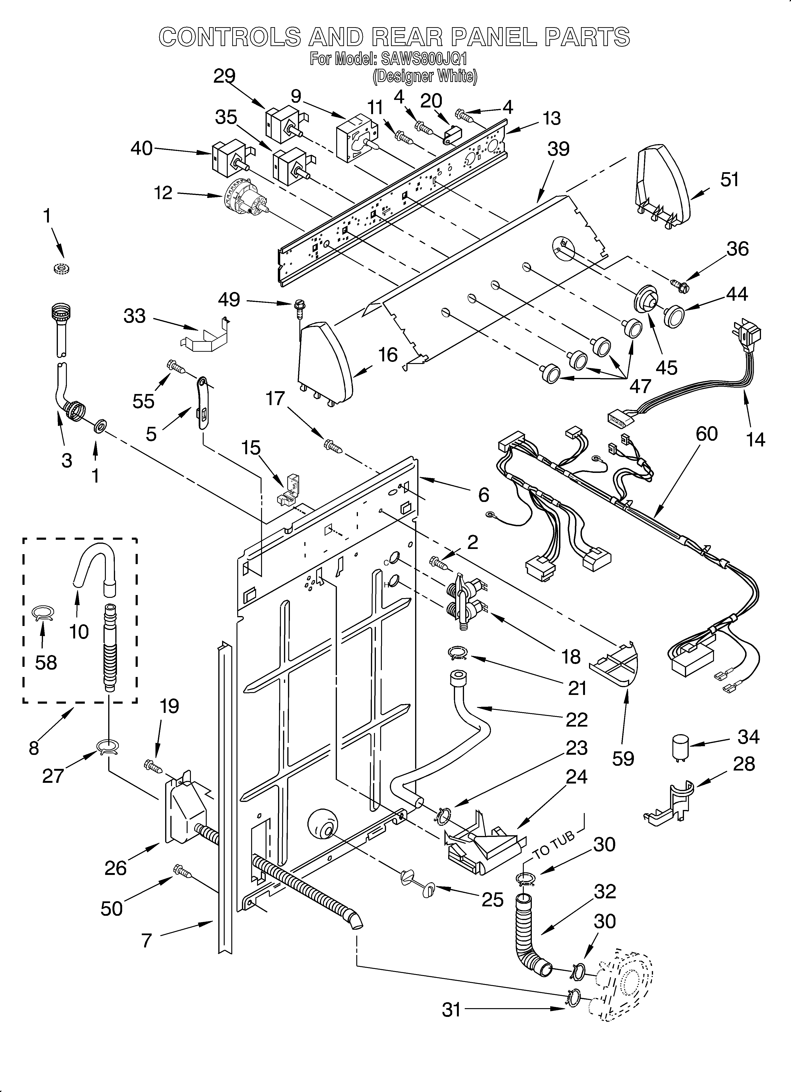 CONTROLS AND REAR PANEL