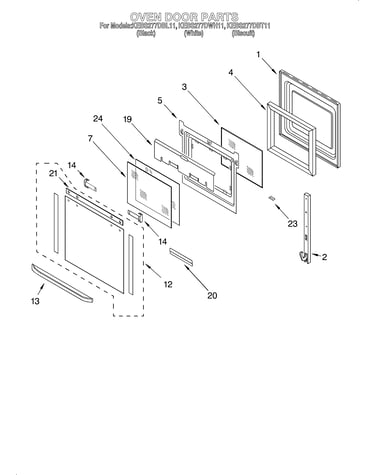 Oven door