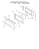 Microwave door