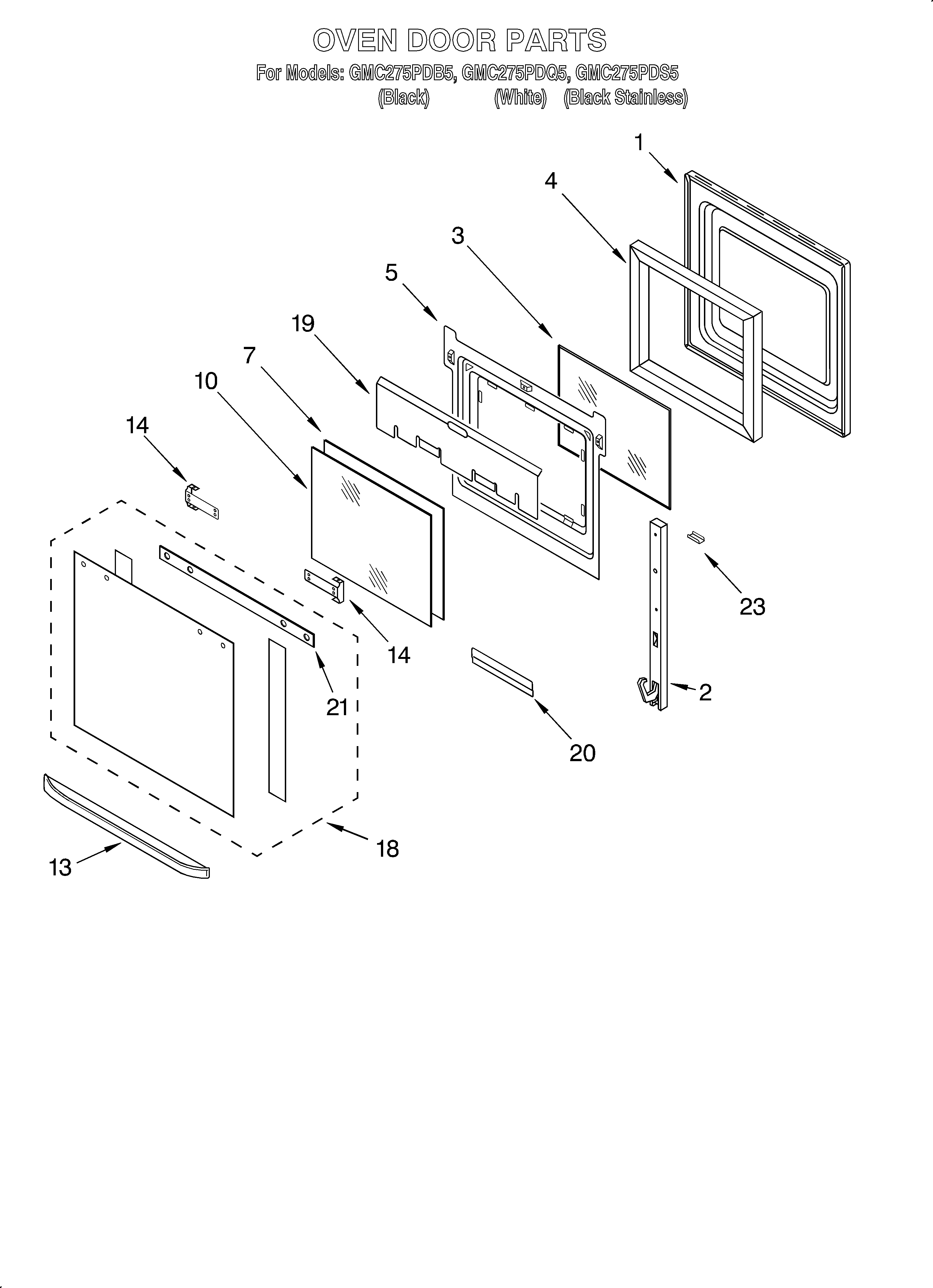Oven door