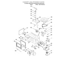 Whirlpool GMC275PDQ5 cabinet and stirrer diagram