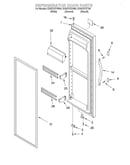 Refrigerator door