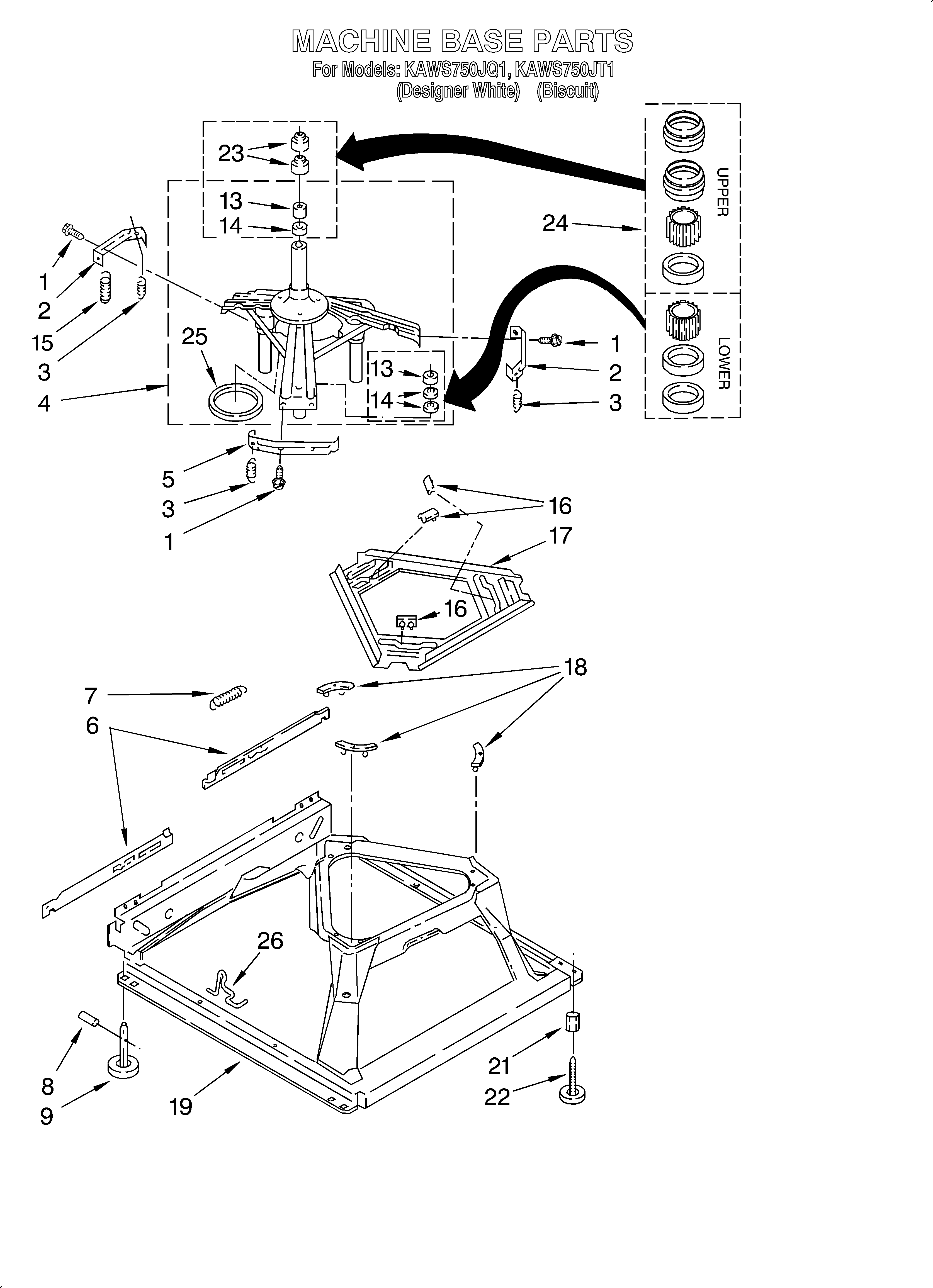 Machine base
