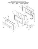 Microwave door/optional