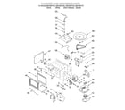 Whirlpool GMC305PDT5 cabinet and stirrer diagram