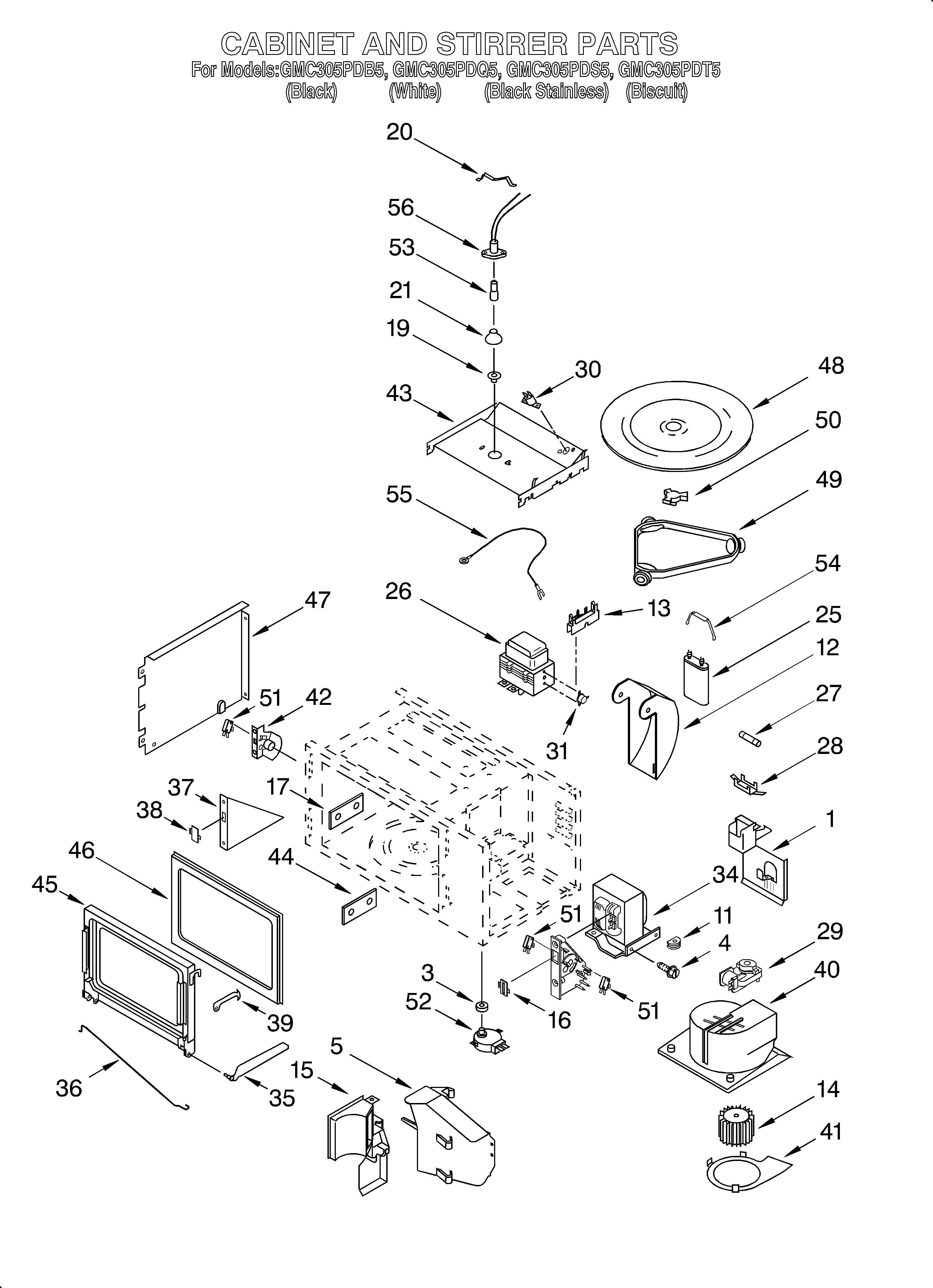 Cabinet and stirrer