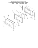 Microwave door