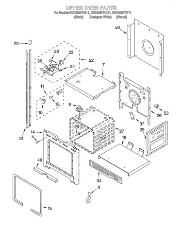 Upper oven