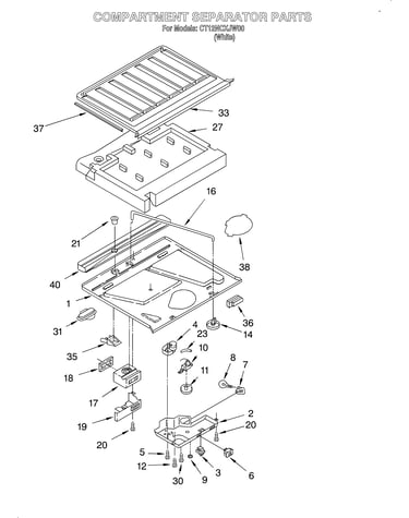 Compartment separator