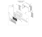 Whirlpool RA51VK0 cabinet diagram