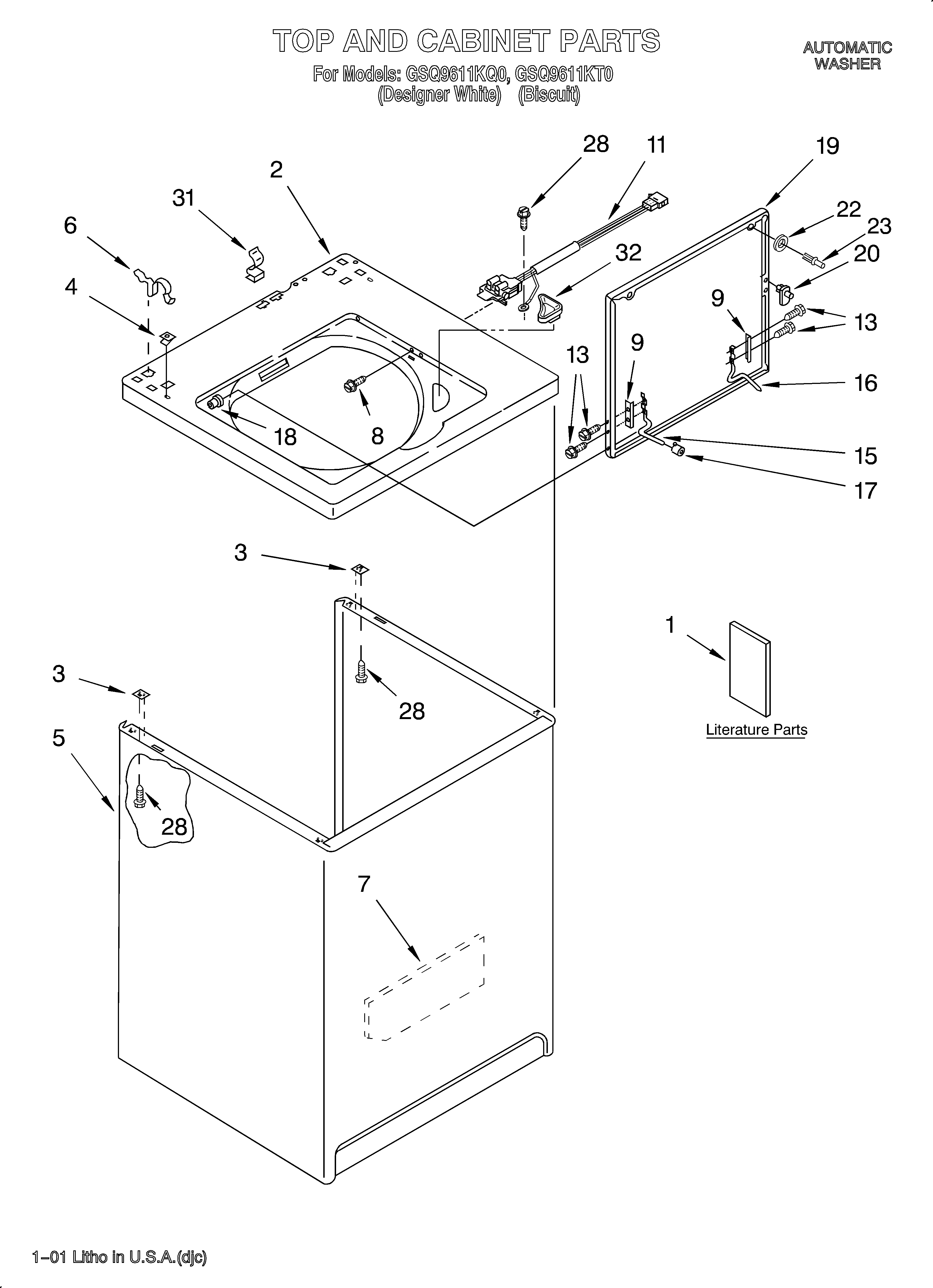 TOP AND CABINET/LITERATURE