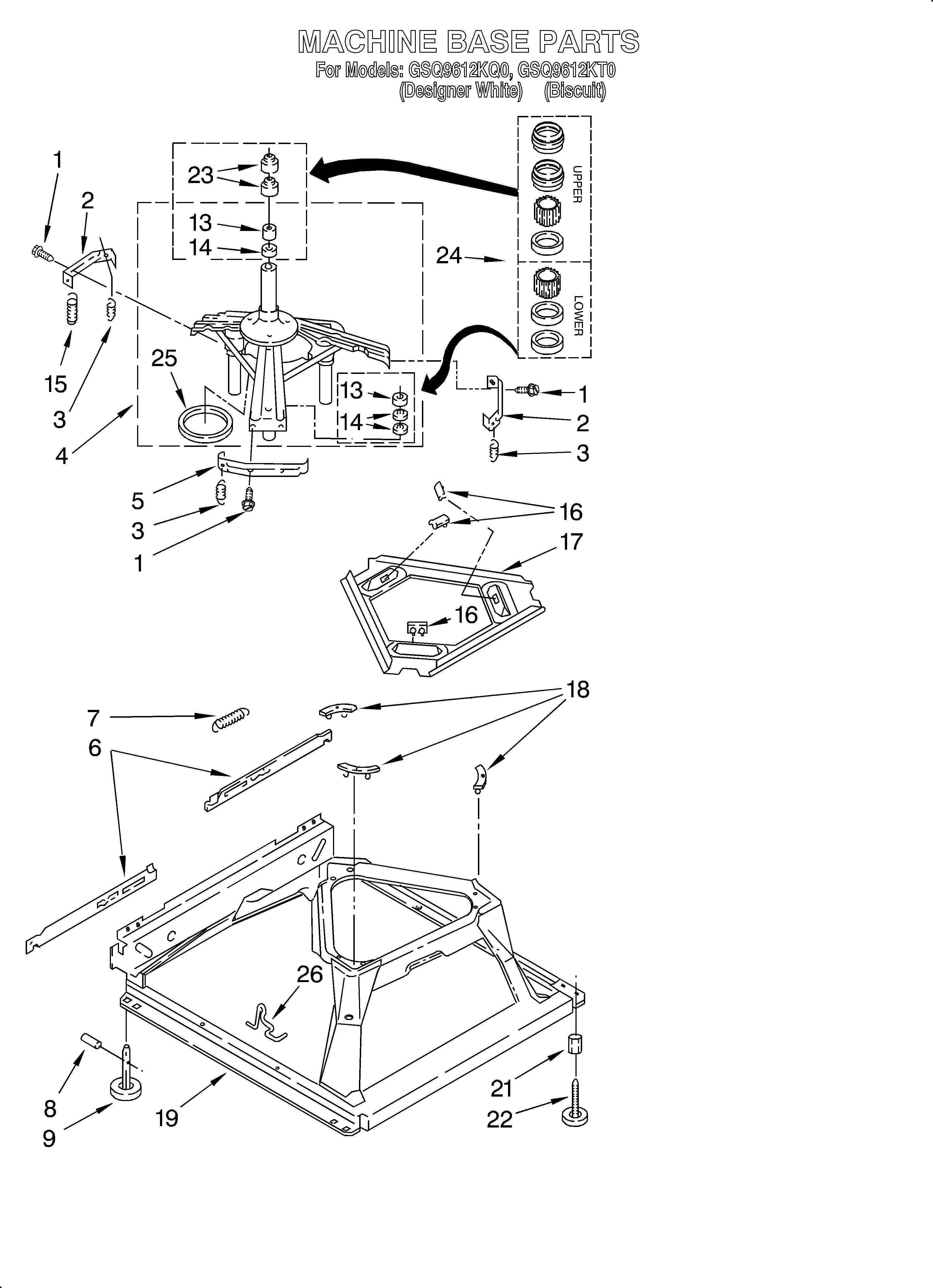 Machine base