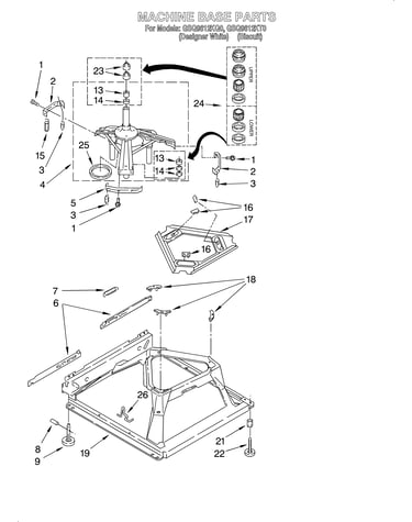Machine base