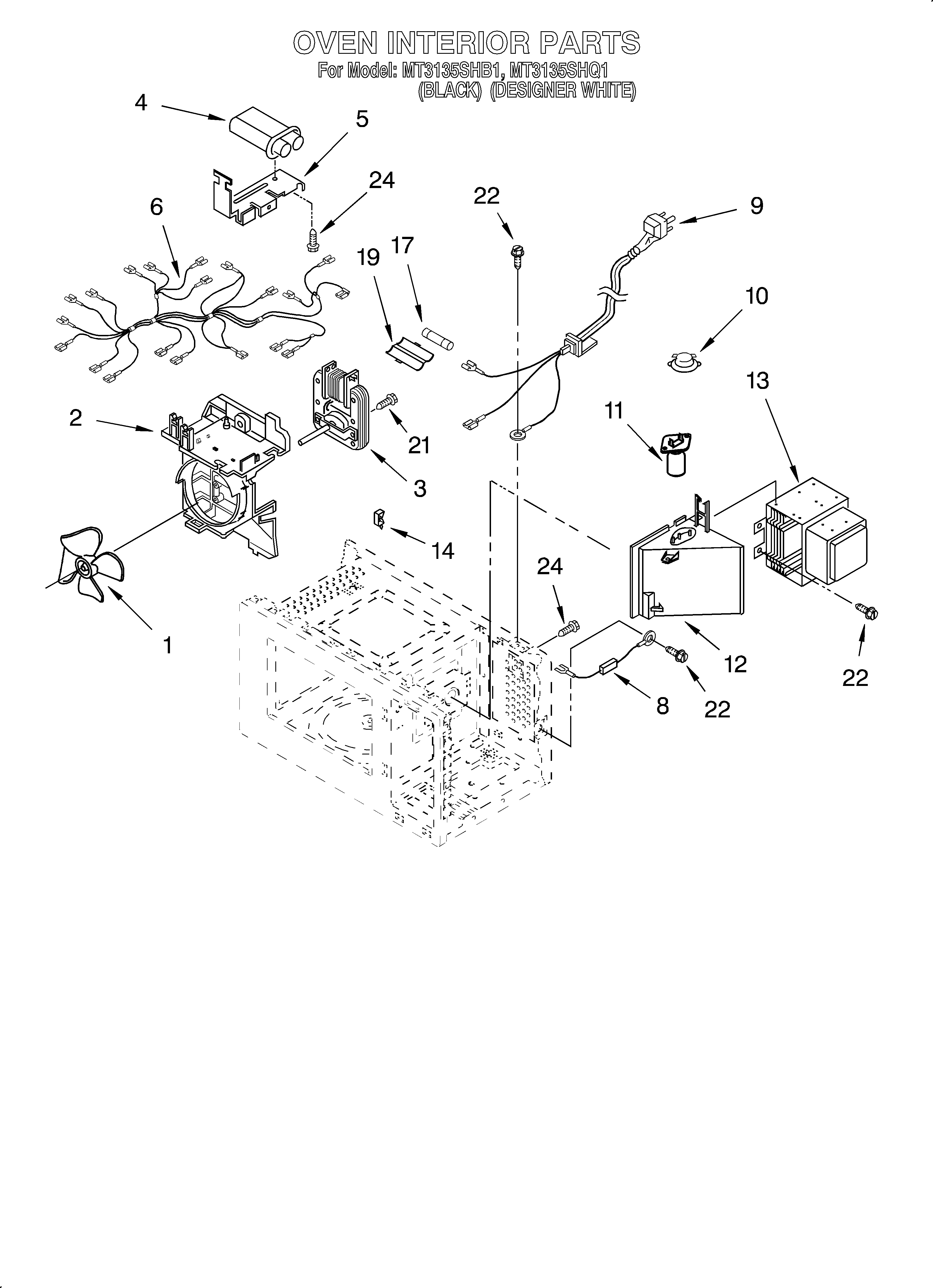 Oven interior