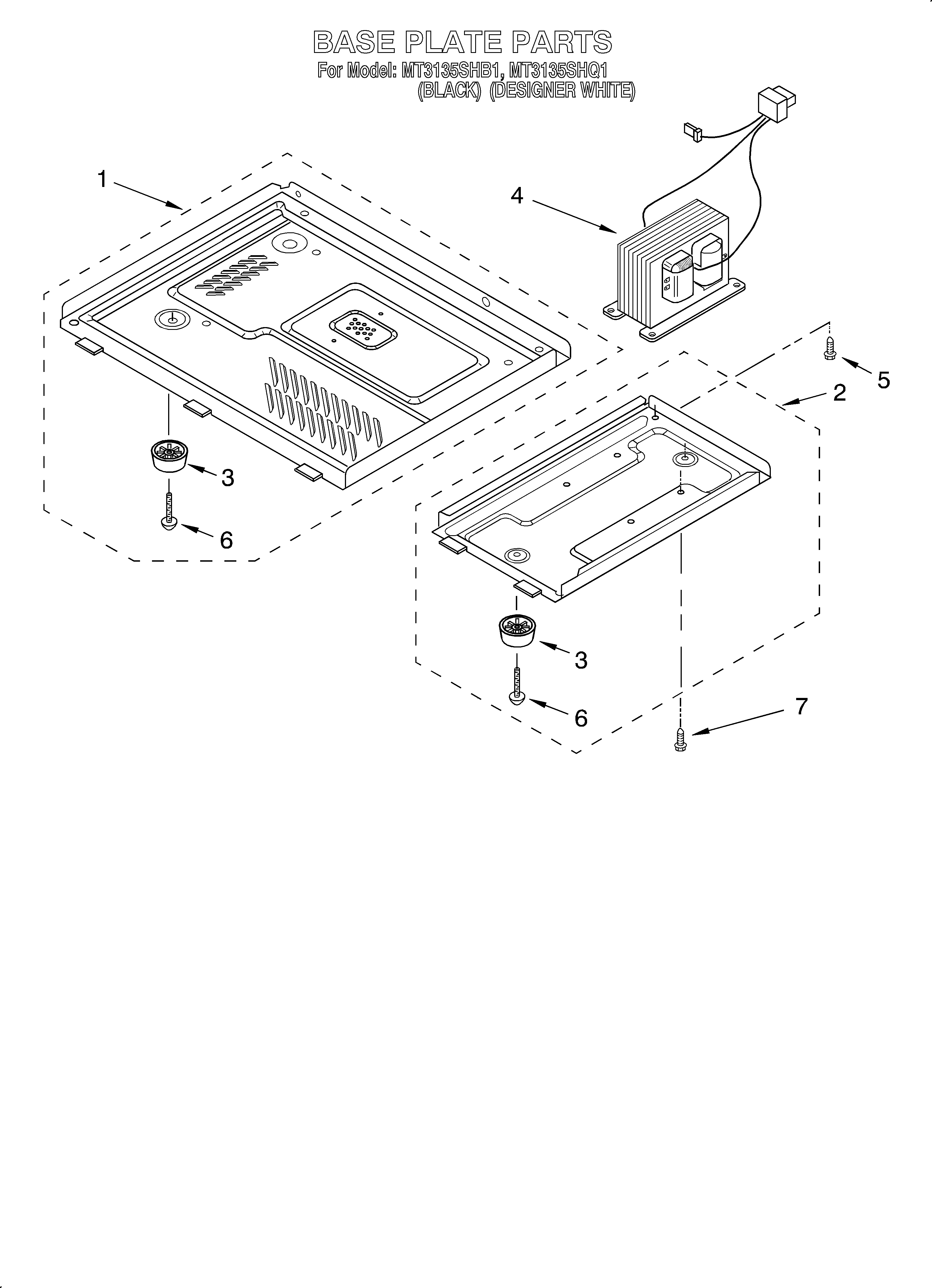 Base plate/optional