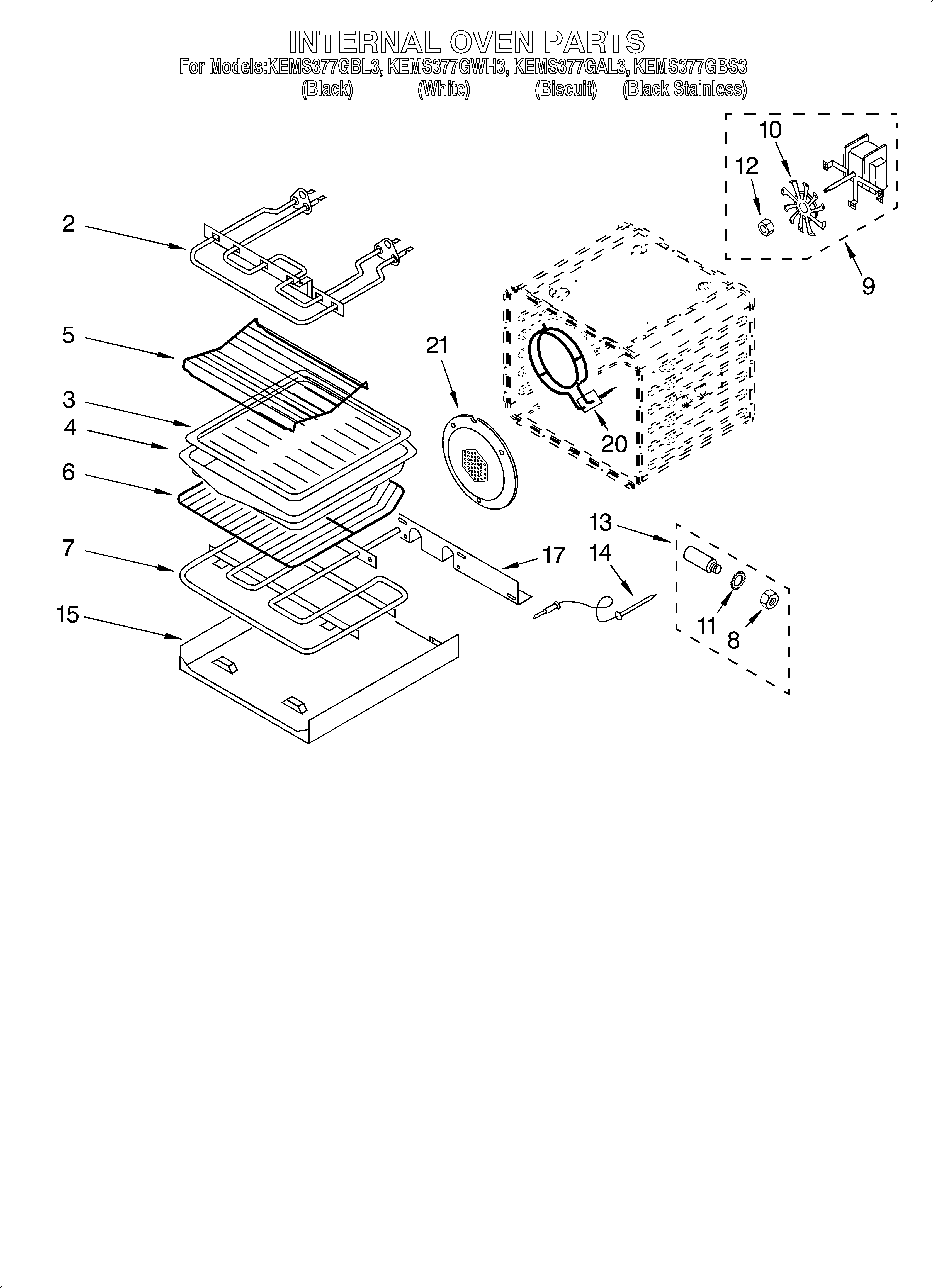 Internal oven