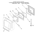 Oven door