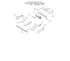 Whirlpool RBS275PDQ11 top venting/optional diagram