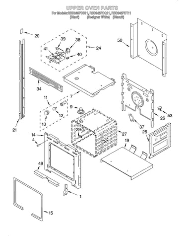 Upper oven