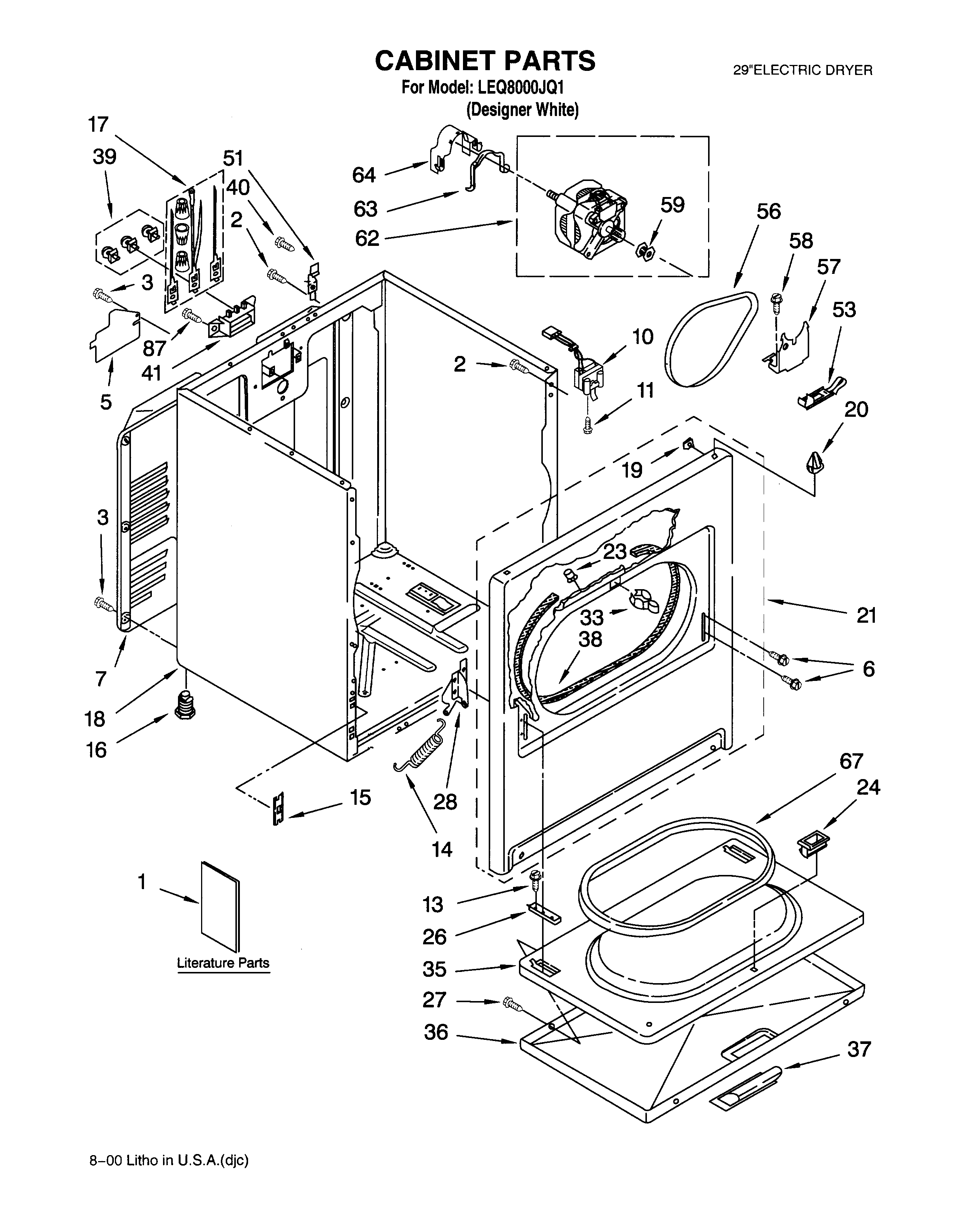 CABINET/LITERATURE