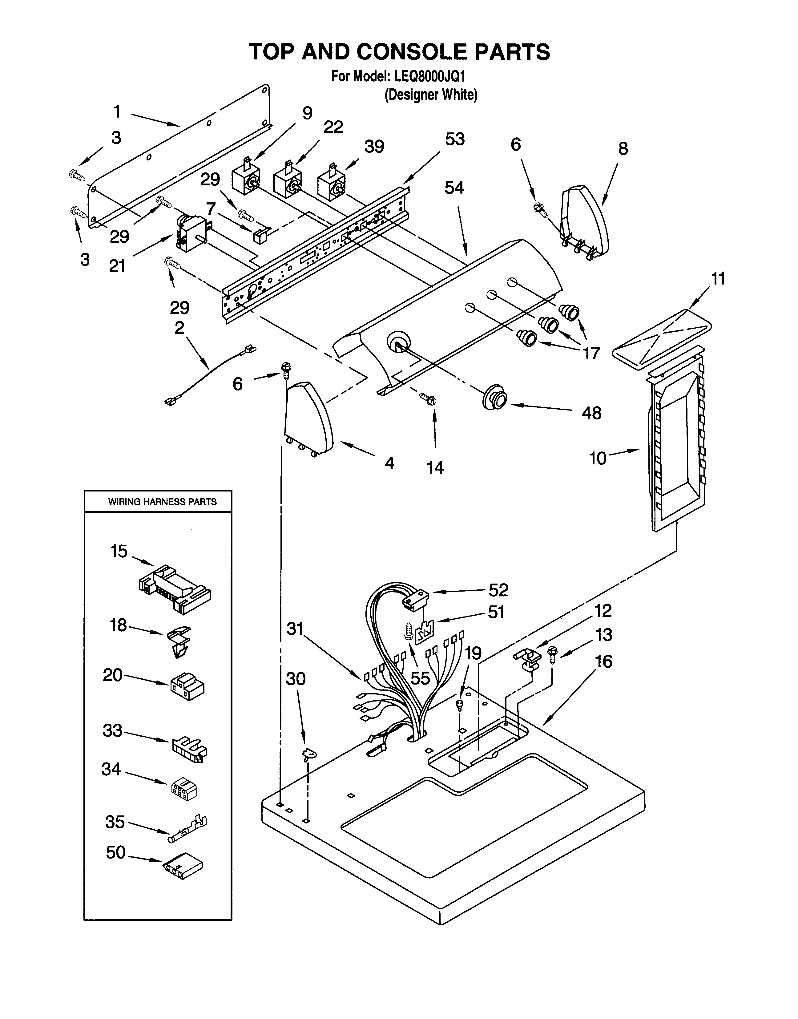 TOP AND CONSOLE