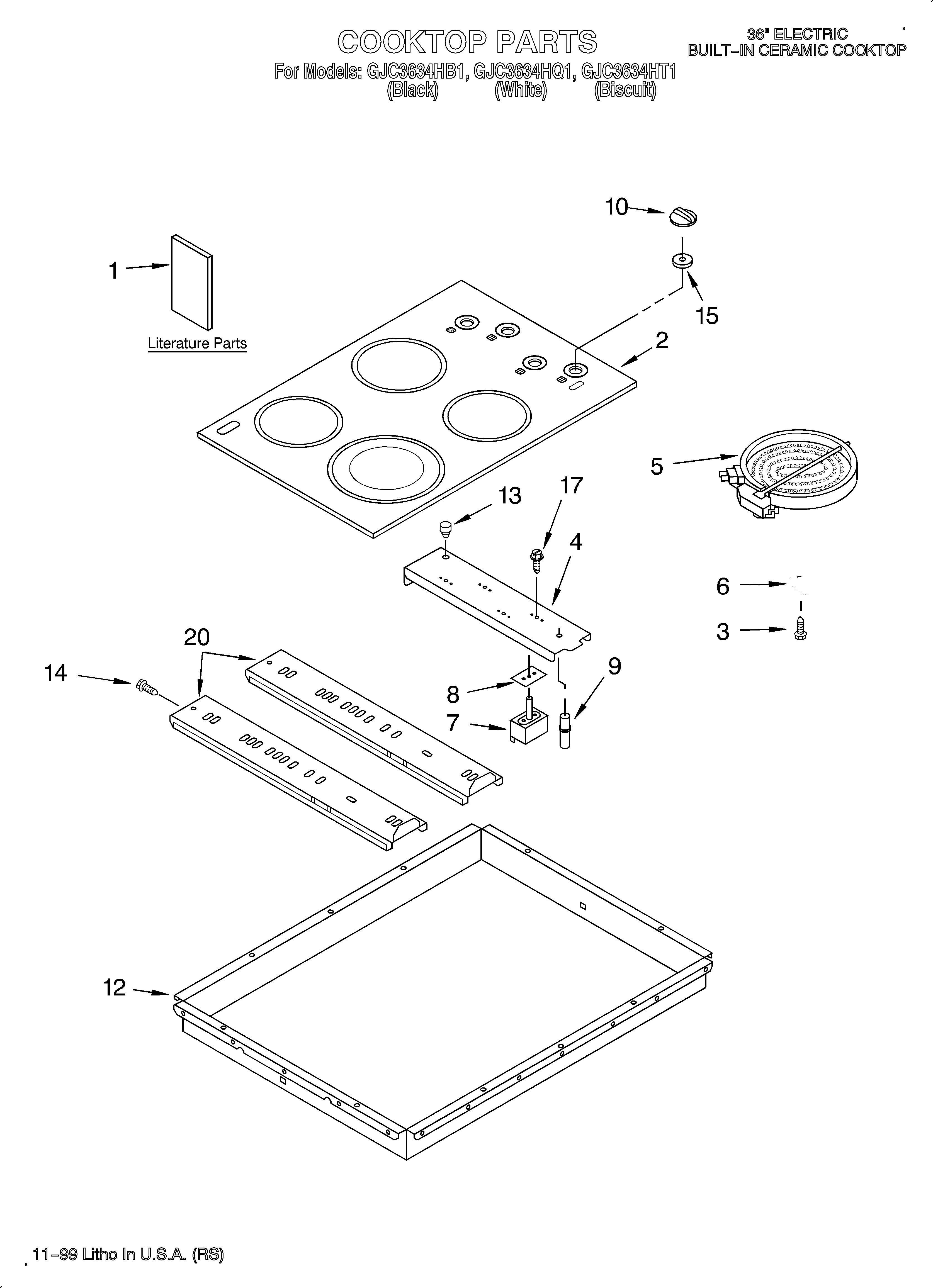 Cooktop/literature