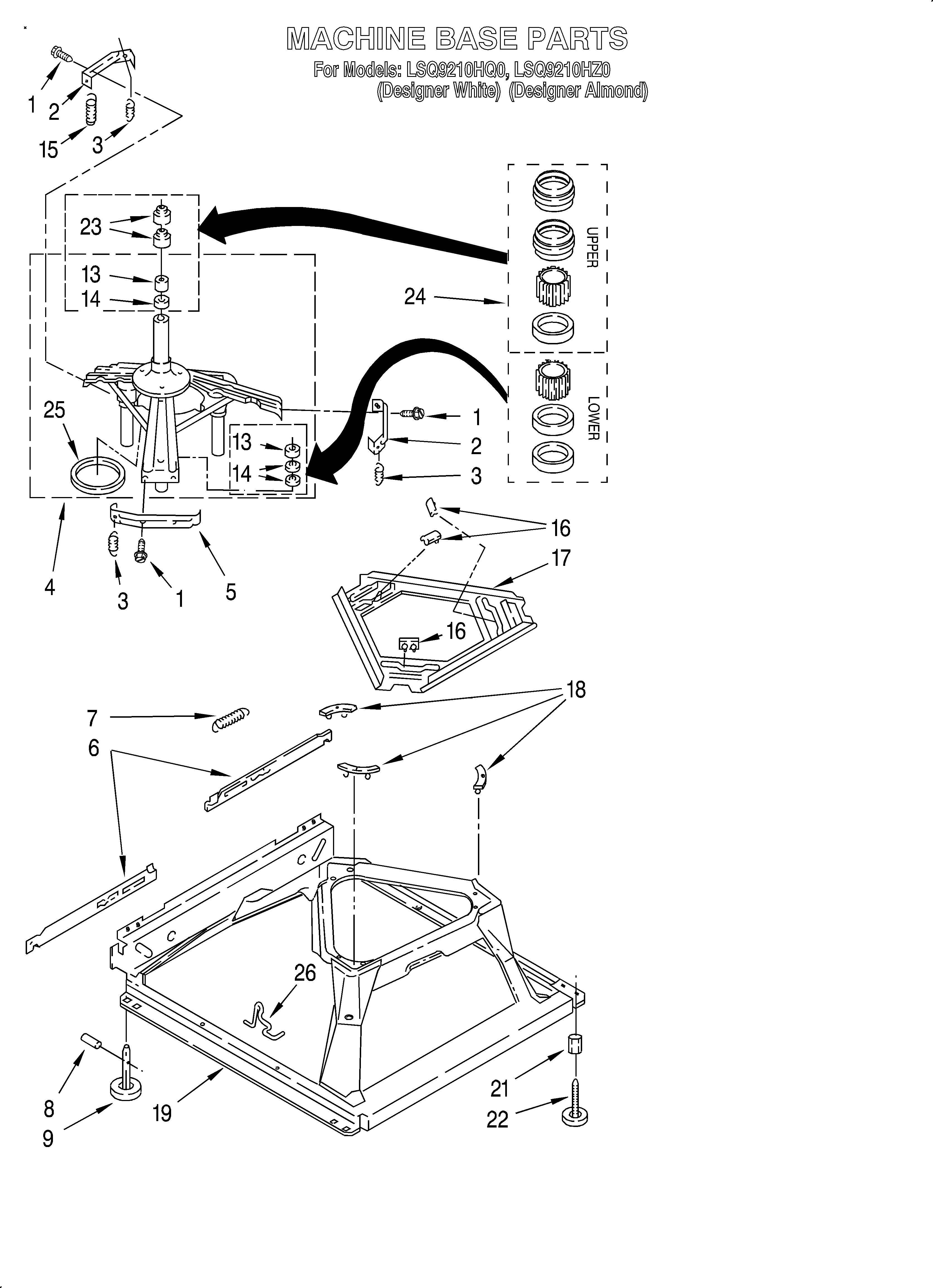 Machine base
