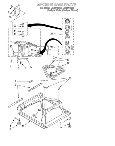 Machine base