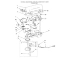 KitchenAid KT2651 case, gearing and planetary unit diagram