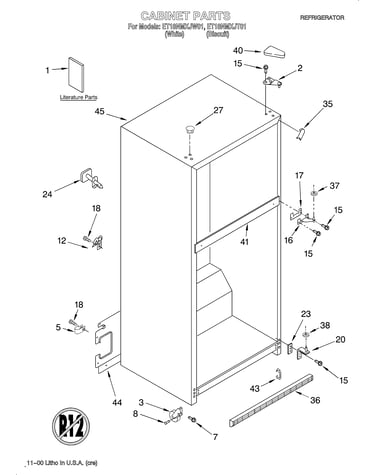Cabinet/literature