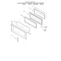 KitchenAid KHMS147HWH1 door diagram