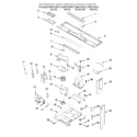 KitchenAid KHMS147HWH1 interior and ventilation diagram