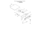 Whirlpool LER3622HQ1 top and console diagram