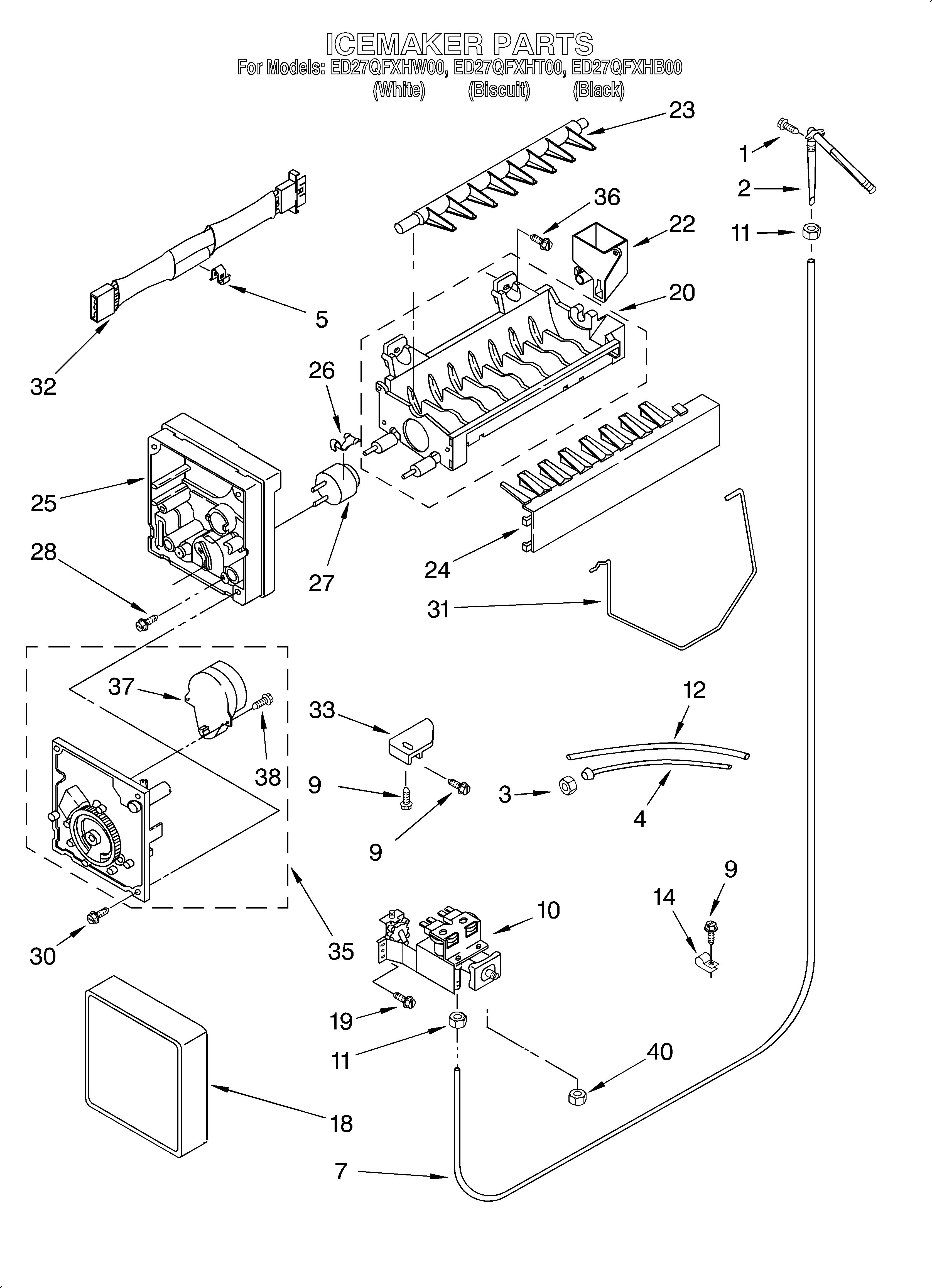 Ice maker/optional