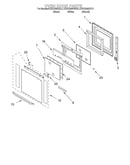 Oven door