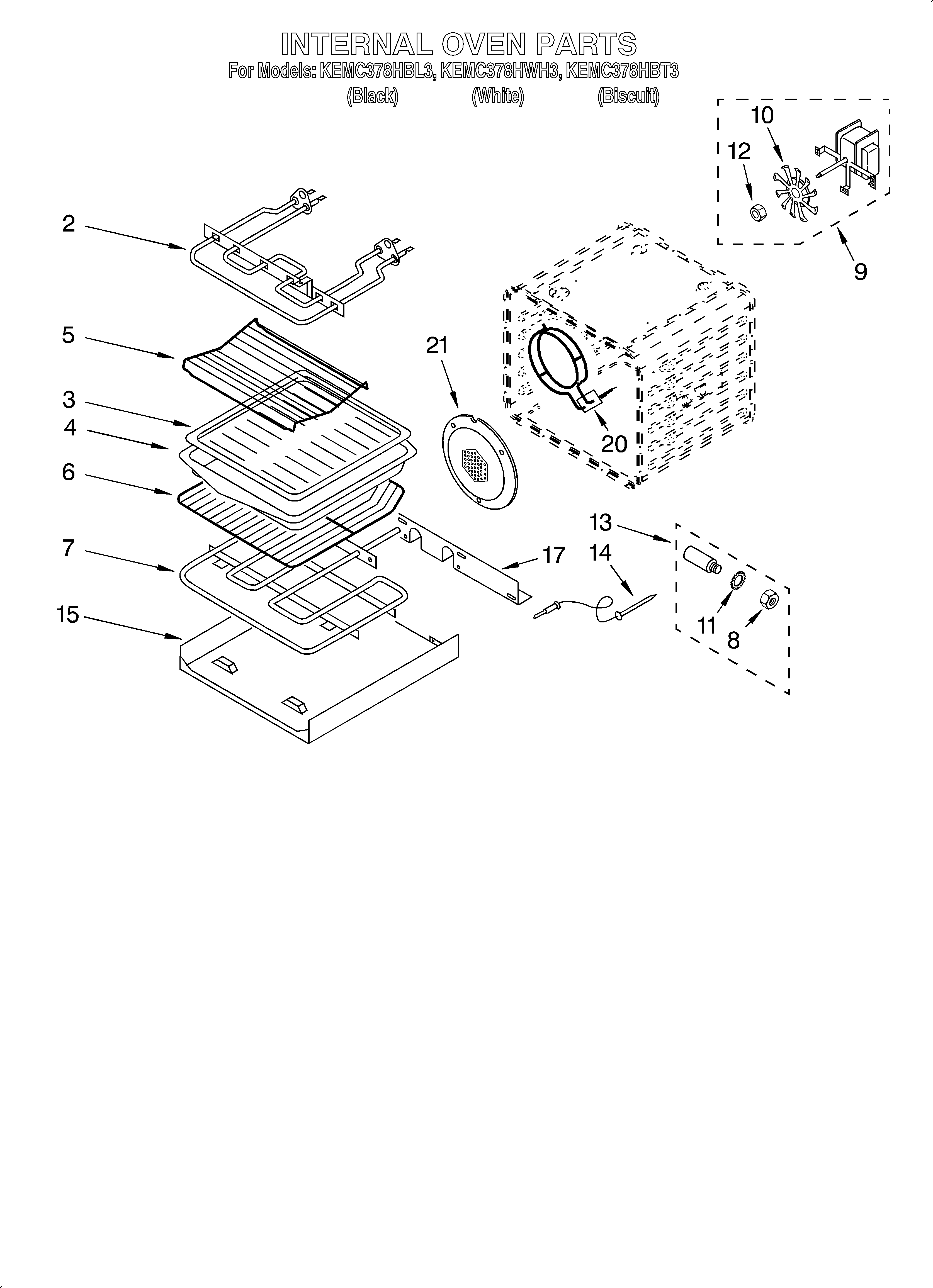 Internal oven
