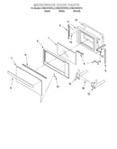 Microwave door/optional