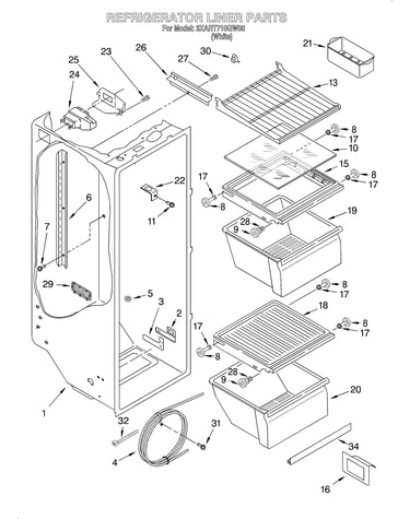 Refrigerator liner